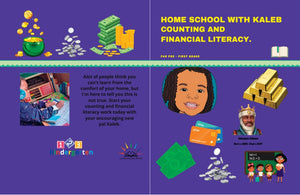 Home School With Kaleb Counting and Finacial Literacy